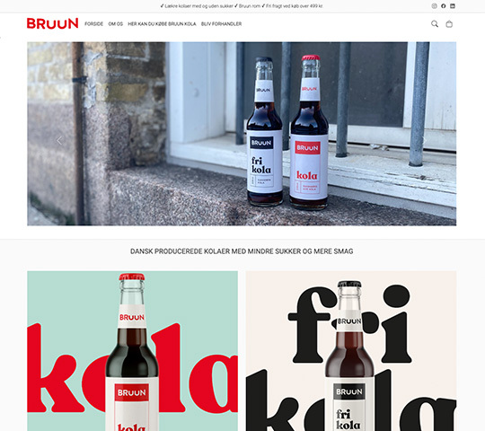 Bruun Kola - Shup webshop